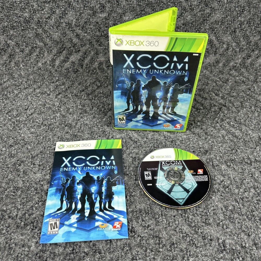 Xbox 360 XCOM: Enemy Unknown with Manual Video Game